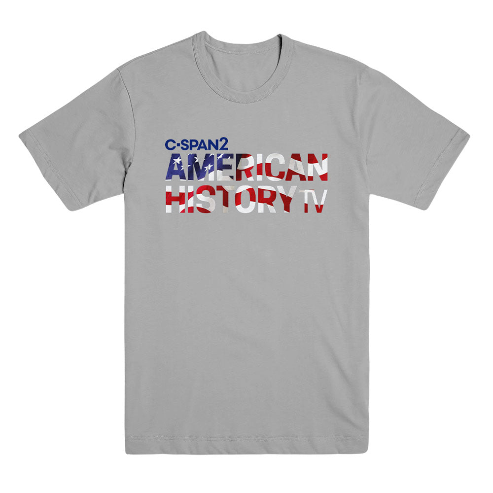American History TV Flag Logo T-Shirt