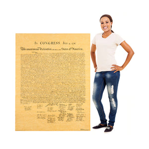 Declaration of Independence Five-Foot Tall Standee