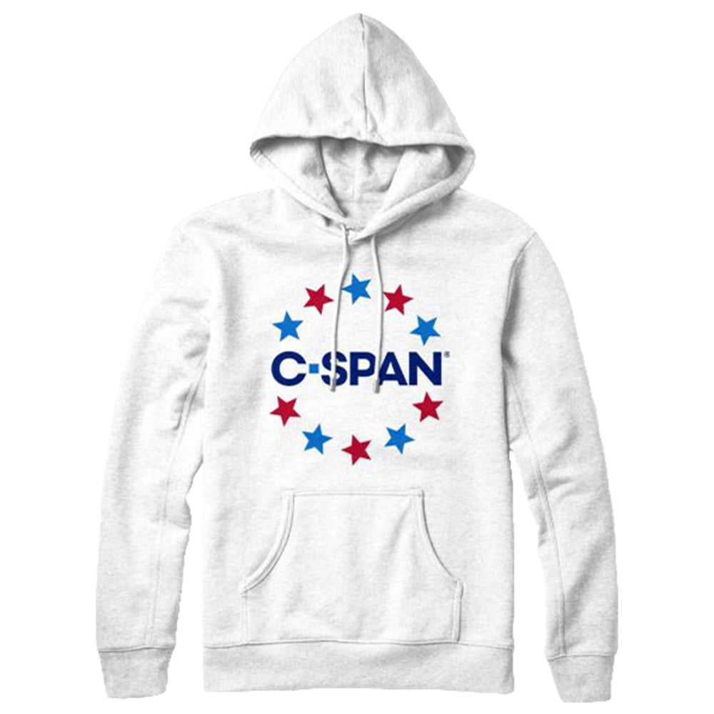C-SPAN Star Logo White Hoodie