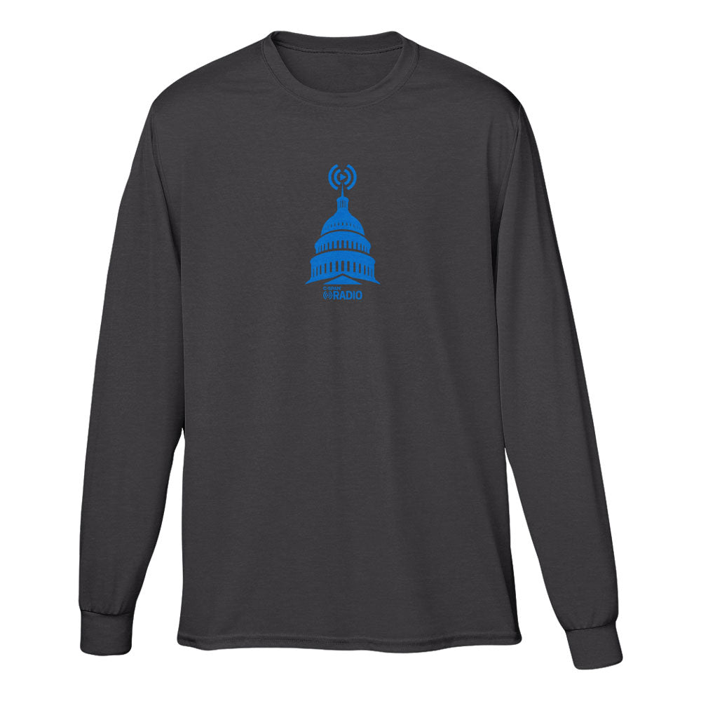 C-SPAN Radio Charcoal Long-Sleeve Tee