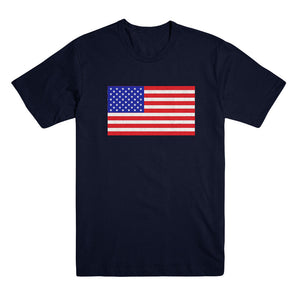 Navy American Flag Tee