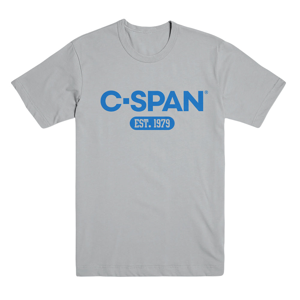 C-SPAN Logo Gray Unisex Tee