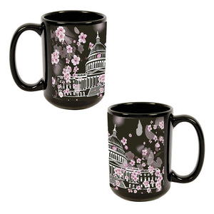 C-SPAN Black Cherry Blossom Mug