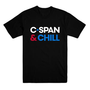 C-SPAN & Chill Black Unisex Tee