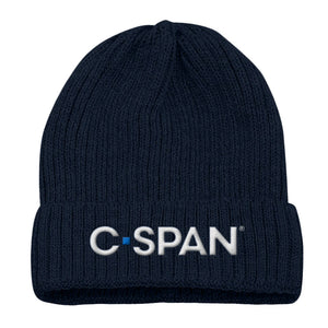 C-SPAN Navy Logo Beanie