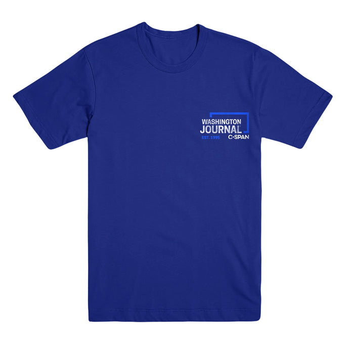 Washington Journal Logo Unisex Royal Tee