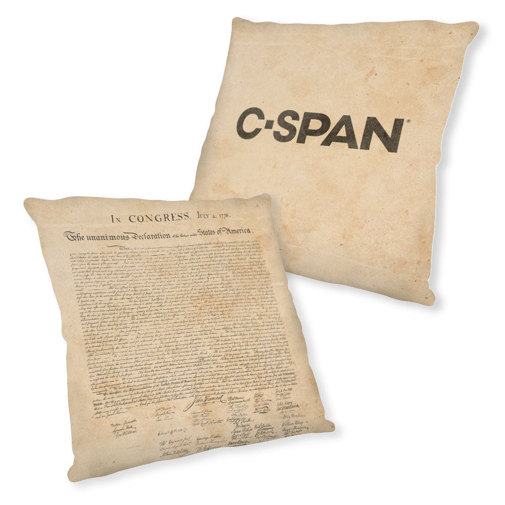 Declaration of Independence Pillow