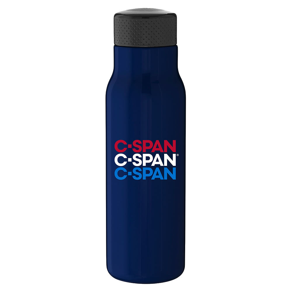 C-SPAN Logo Navy Water Bottle